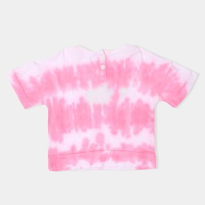 Infant Girls T-Shirt Universe -Tie Dye