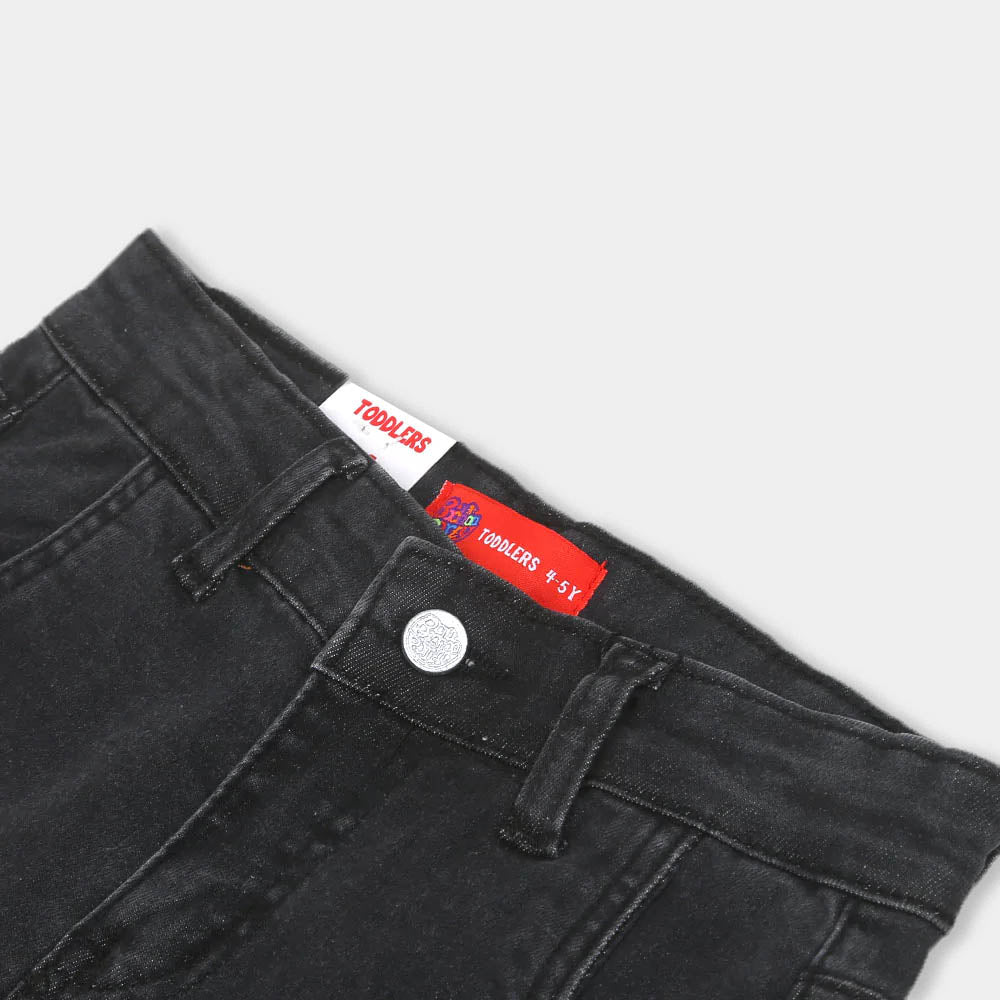 Girls Pant Denim Star-GREY