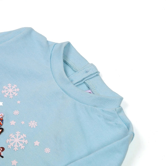 Best Friend Girls Sweatshirt - Sky Blue