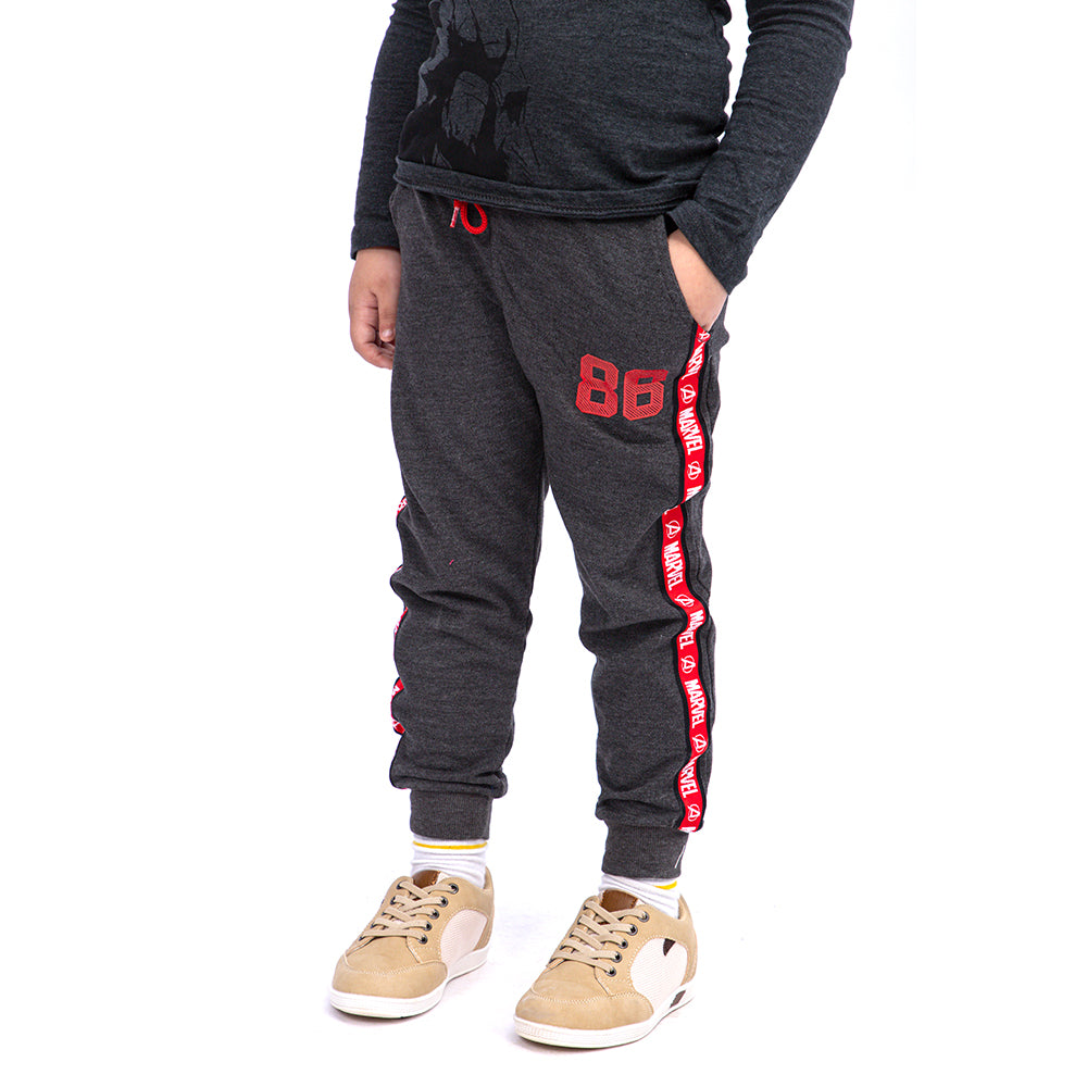 Terry Pajama For Boys - Charcoal (BP-21)