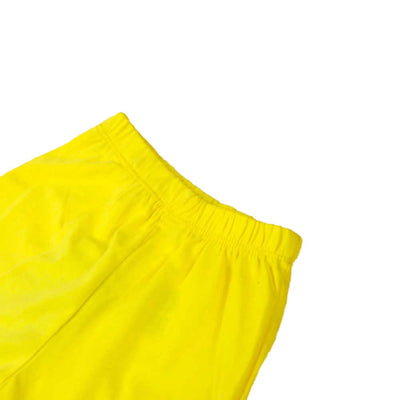 Plain Tights For Girls - Yellow