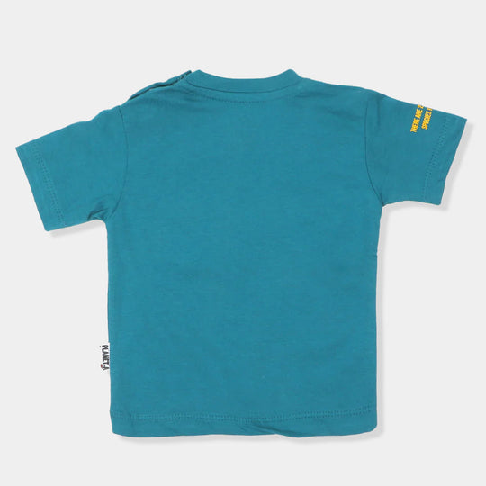 Infant Boys T-Shirt Under The Sea -Harbor Blue