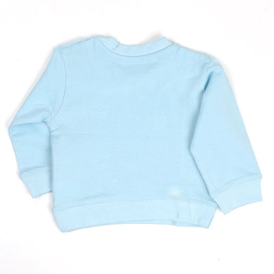 Character Sweater For Boys - Sky Blue