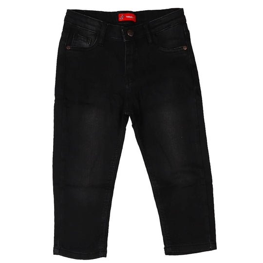 Denim Pant For Boys - Black