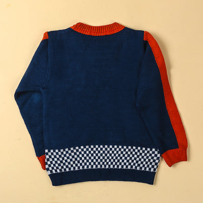 Racer Sweater For Boys - Blue