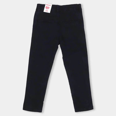 Boys Pant Cotton Chino Basic - NAVY