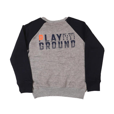 Boys Sweatshirt Play Ground - Grey