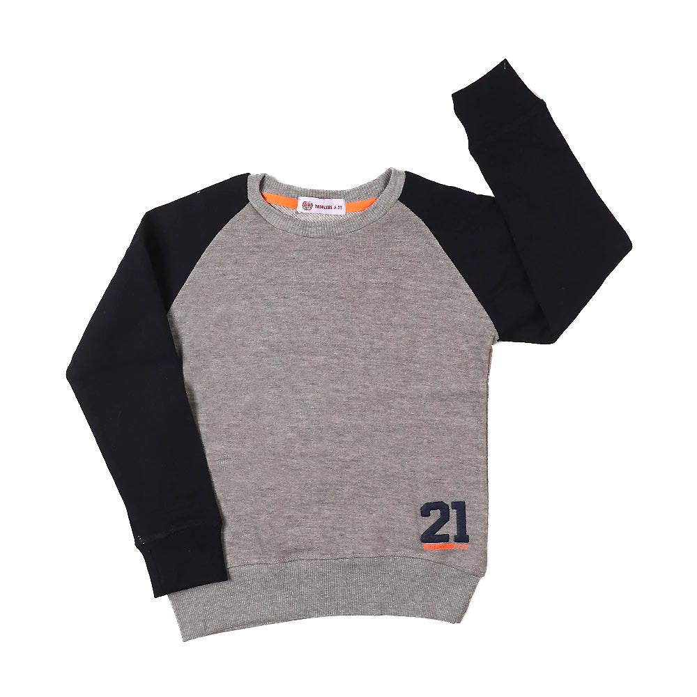 Boys Sweatshirt Play Ground - Grey