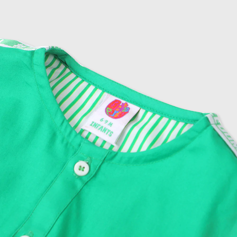 Infant Boys Kurta Freedom - Green