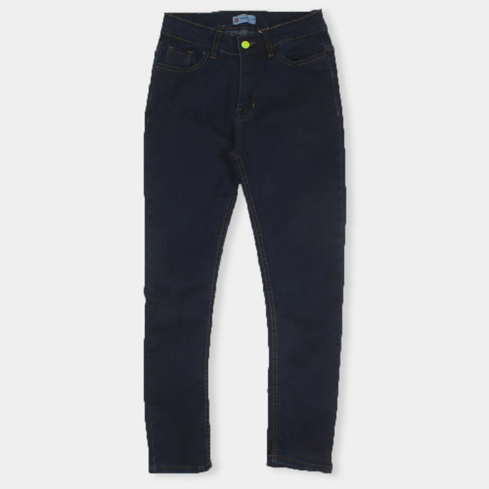 Girls Pant Denim Basic - NAVY