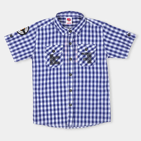 Boys Casual Shirt Urban Style -Blue