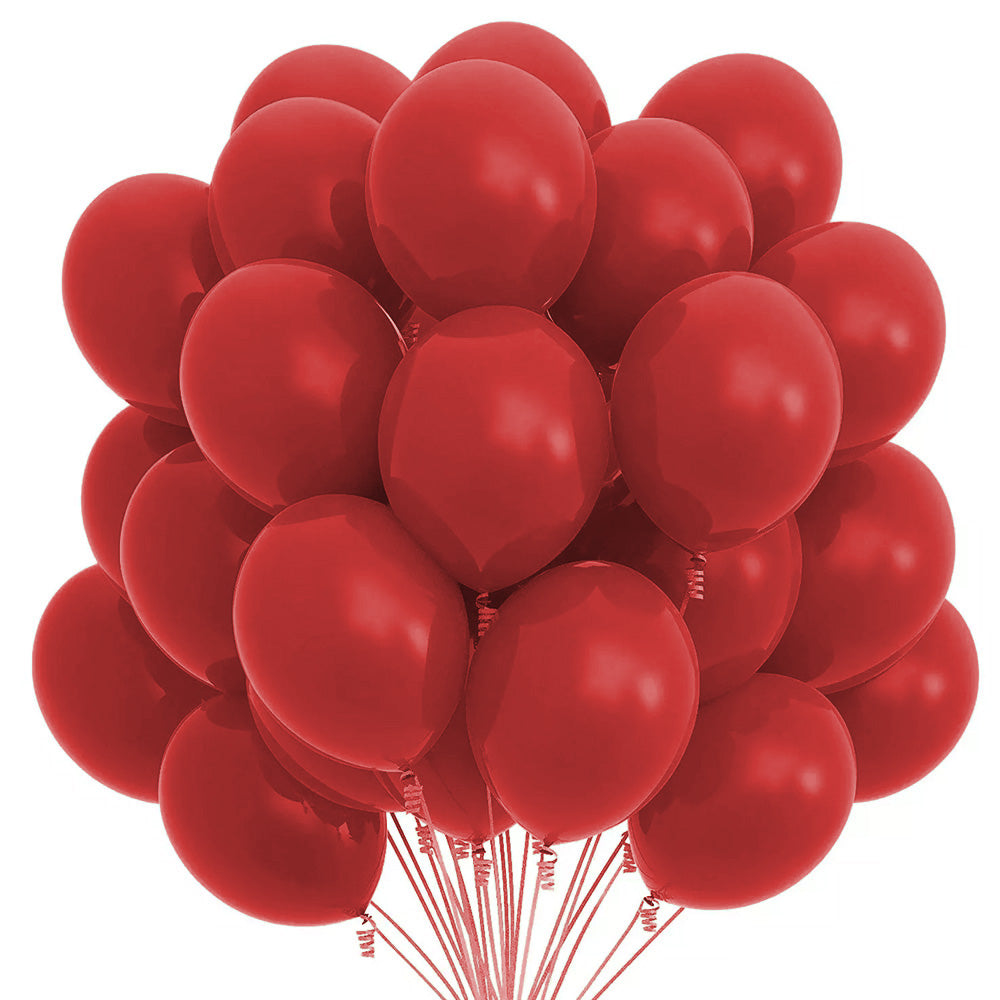 Balloons HBD Red