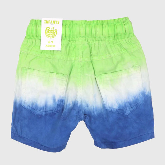 Infant Boys Short Cotton Dip Dye