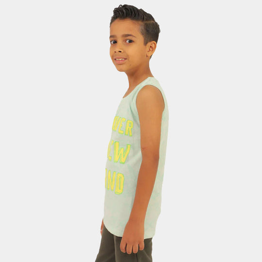 Boys Sando DISCOVER - Sea Green