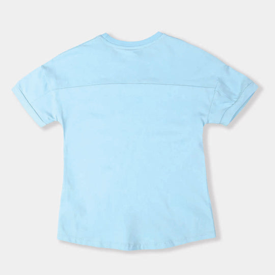 Girls T-Shirt Hawaii - Fair Aqua