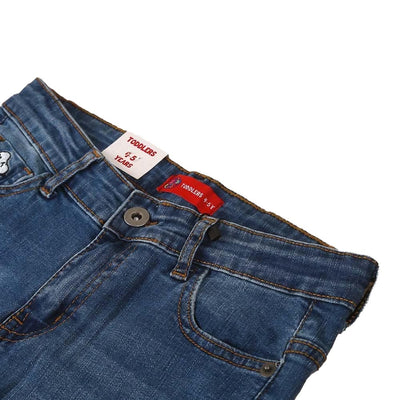 Denim Pant For Boys - M.Blue