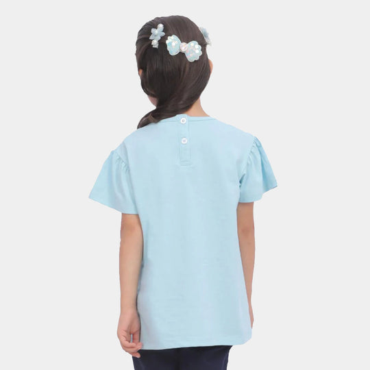 Girls T-Shirt Fair Aqua