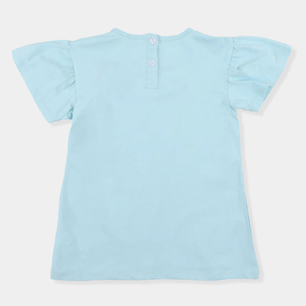 Girls T-Shirt Fair Aqua