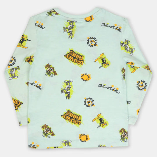 Boys T-Shirt Character - Sea Green