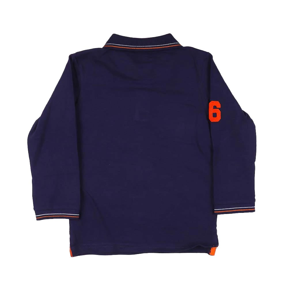 Fashion Polo Shirt For Boys - Navy