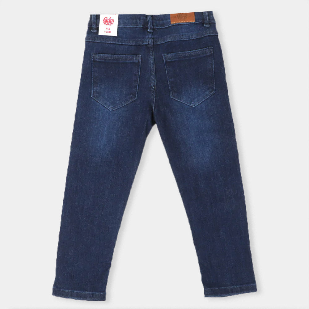 Boys Pant Denim Basic -Mid Blue