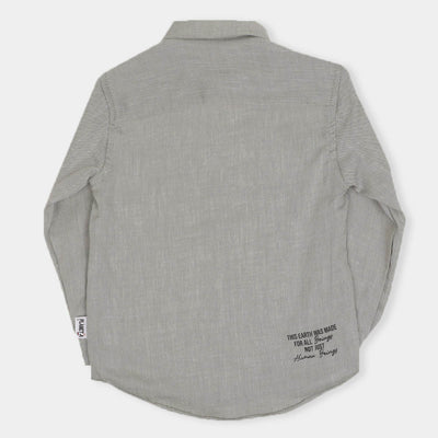 Boys Casual Shirt Safari - Grey