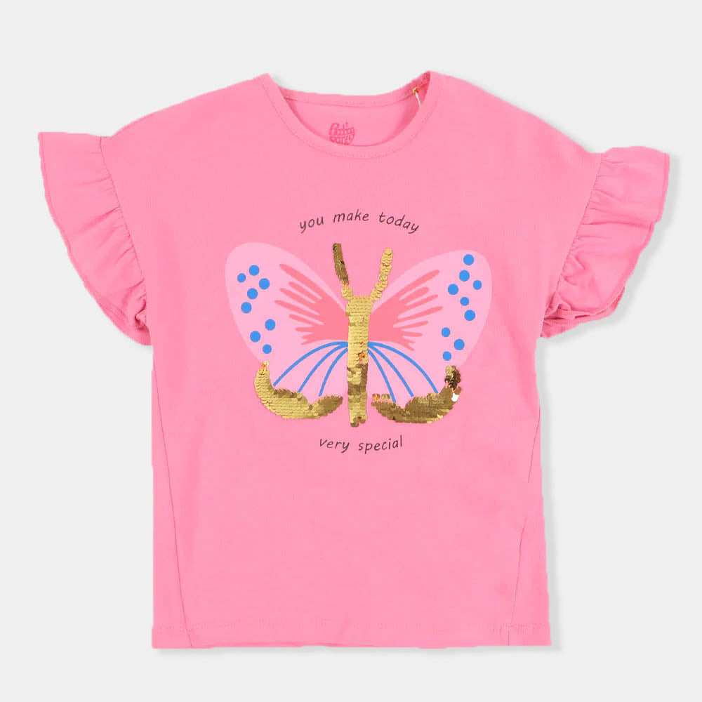 Girls T-Shirt Make Today Special - Pink