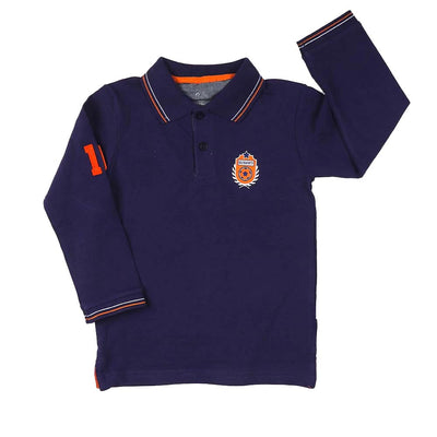 Fashion Polo Shirt For Boys - Navy