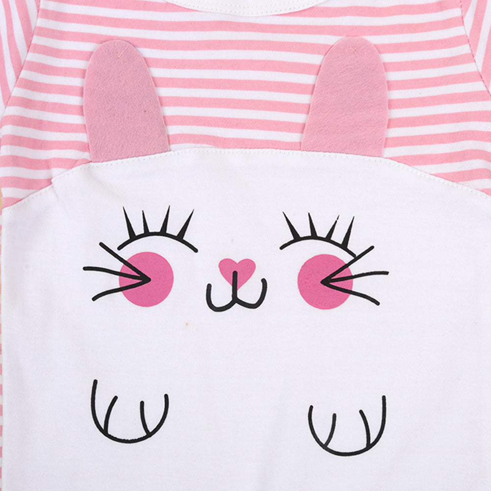 Fashion Rabbit Romper For Girls - C.Pink (IS-34)