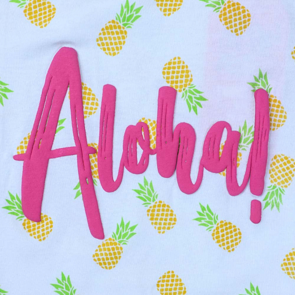 Infant Girls T-Shirt Aloha - H Of Mint