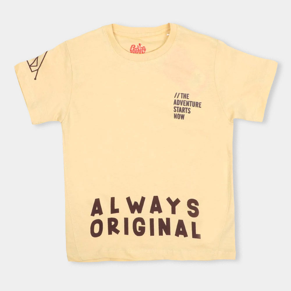 Boys T-Shirt Always Original - Soybean