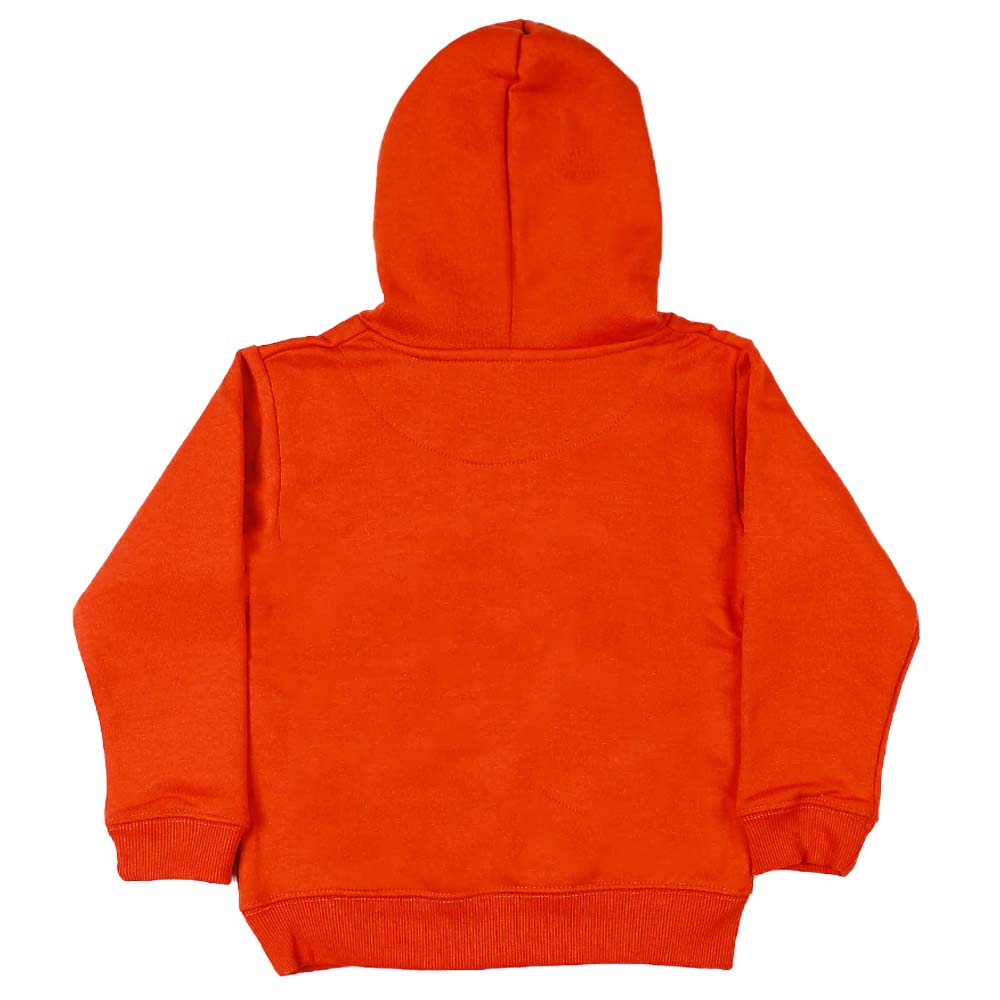 Boys Pull Over Hoodie - Orange