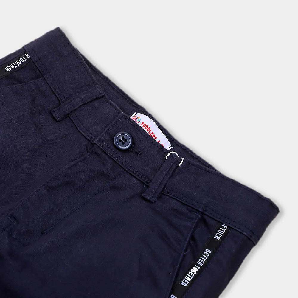 Better Together Cotton Pant For Boys - Navy Blue