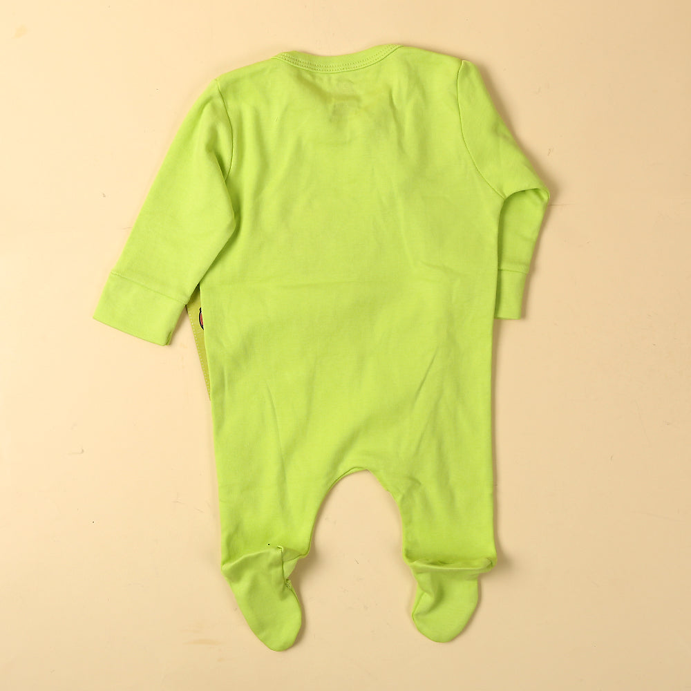 Sweat Dreams Romper For Girls - Green