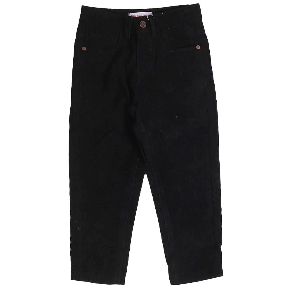 Boys Pant Corduroy Basic - Black