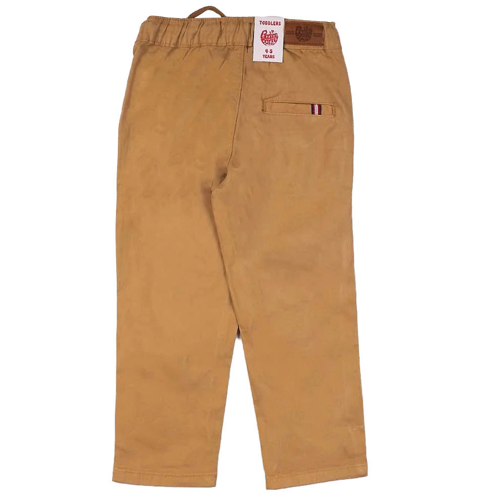 Cotton Pant For Boys - Khaki