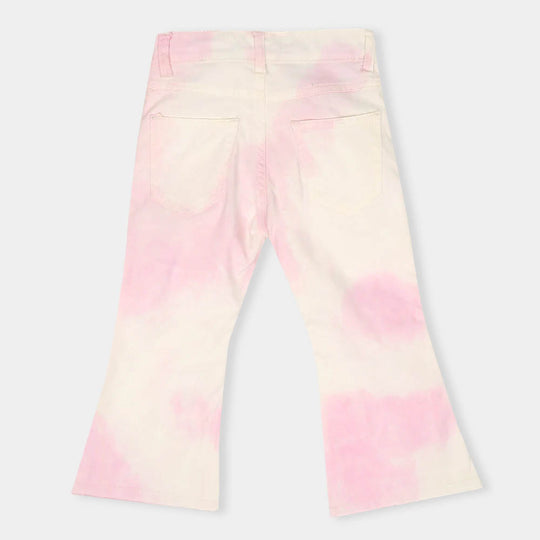 Girls Pant Cotton Happy - Tie Dye