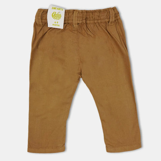 Infant Boys Pant Cotton - Khaki