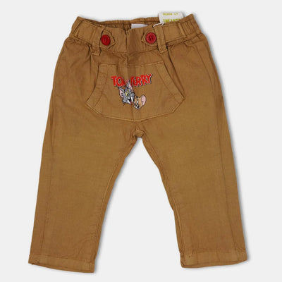 Infant Boys Pant Cotton - Khaki