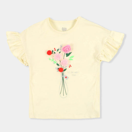 Girls T-Shirt Feeling Happy Today