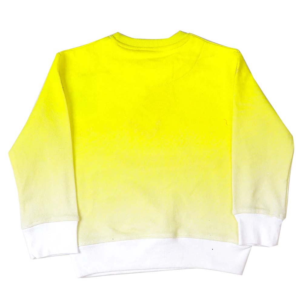 Tie & Dye Boys Sweatshirt - Yellow