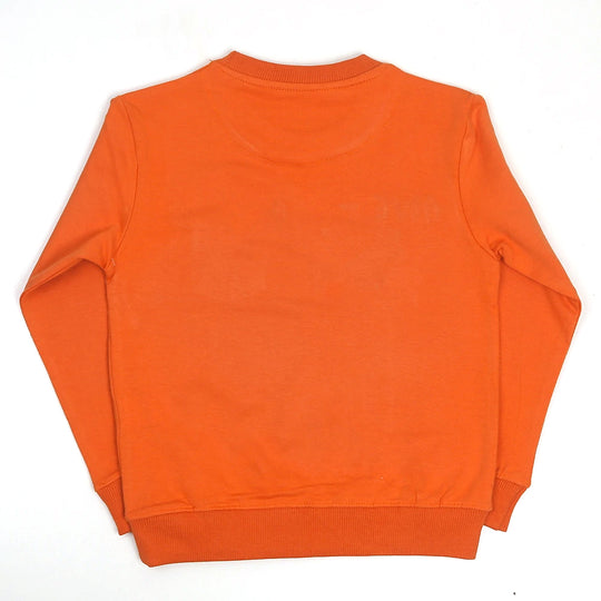 Awesome SweatShirt For Boys - Orange