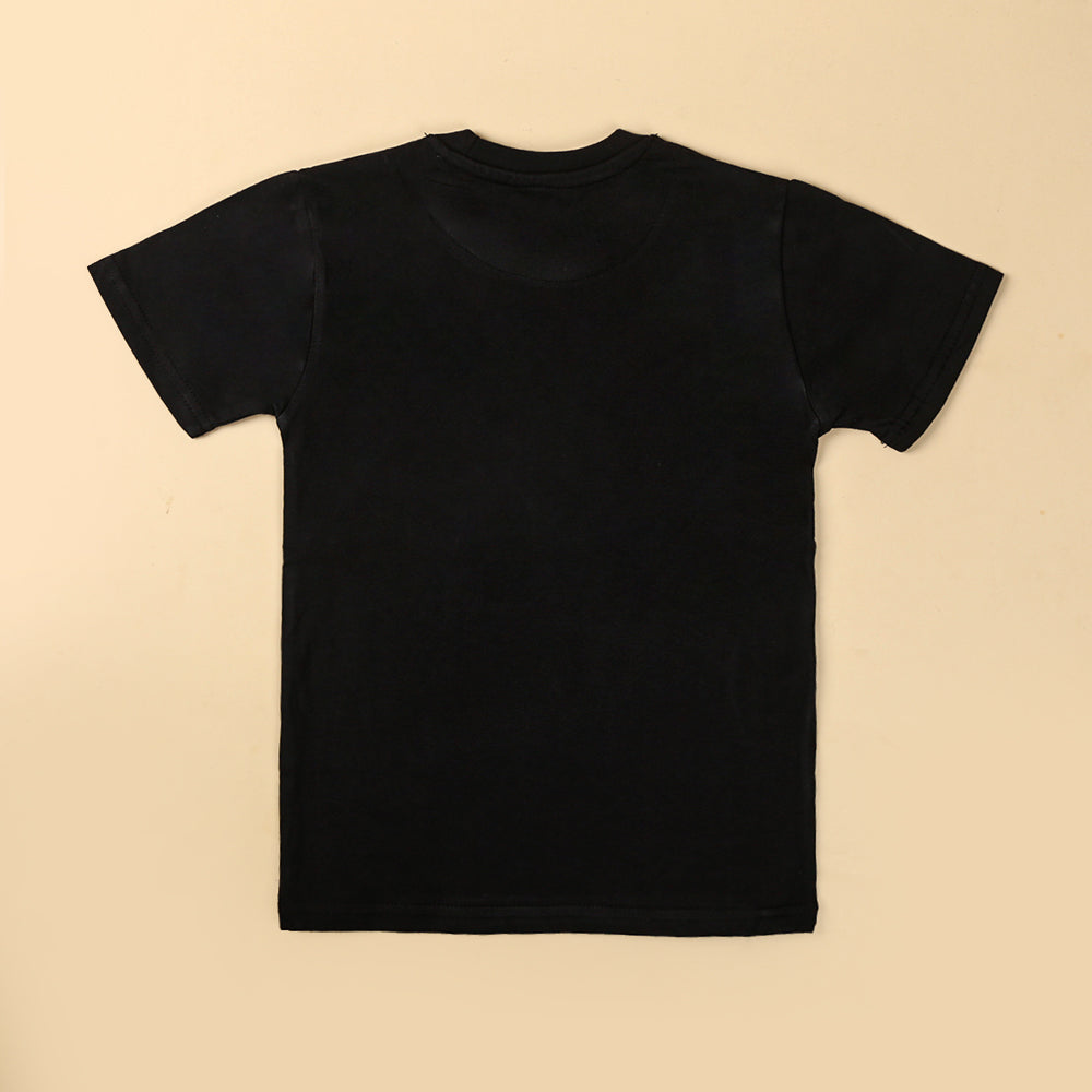 Infant Character T-Shirt For Boys - Black