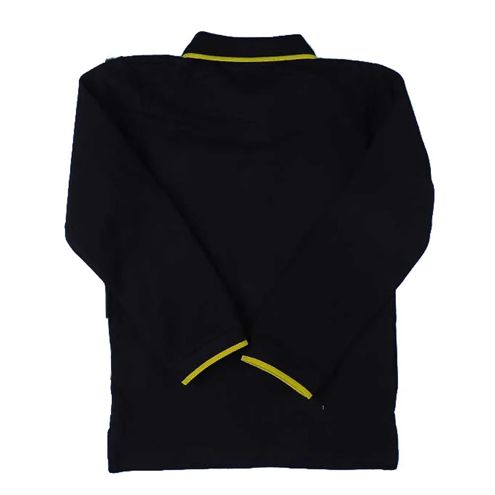 Basic Polo Shirt For Boys - Black