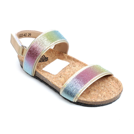 Fancy Strap Sandals For Girls - Pink