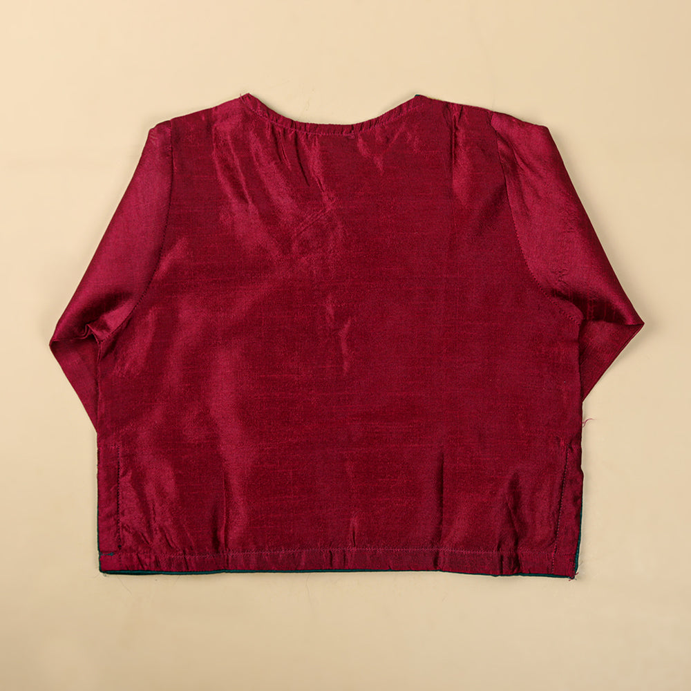 Fancy Lehenga Choli 3 PCs Suit For Girls - Pink (GS-022)