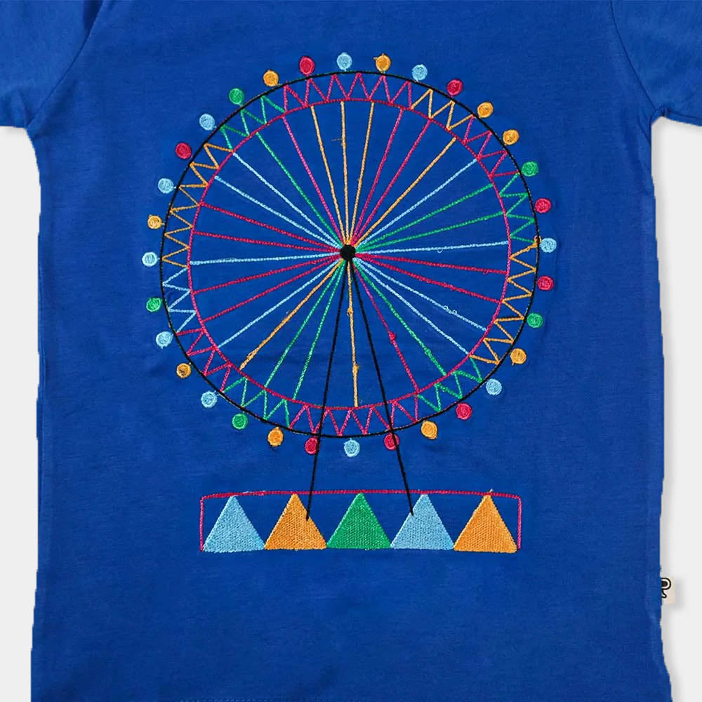 London Eye T-Shirt For Girls - Sky Diver