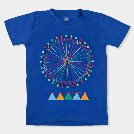 London Eye T-Shirt For Girls - Sky Diver