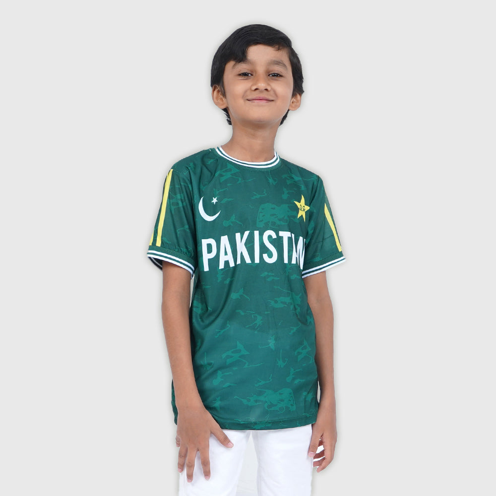 Boys T-Shirt H/S Champion Pakistan - Green