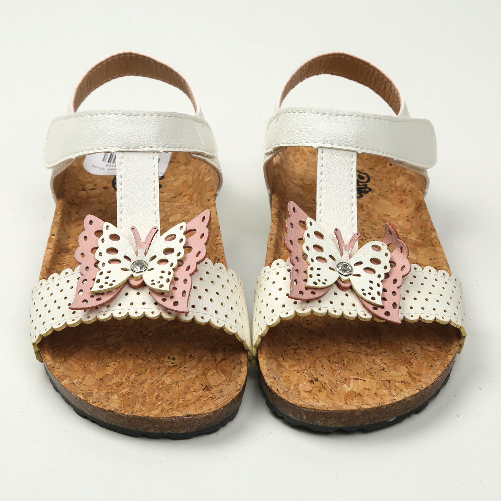 Sandals For Girls - White